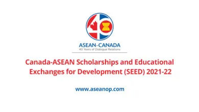 Canada-ASEAN SEED Scholarship 2022